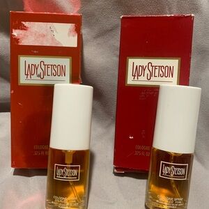 Vintage Lady Stetson By Coty Cologne Spray .375 oz New Box
